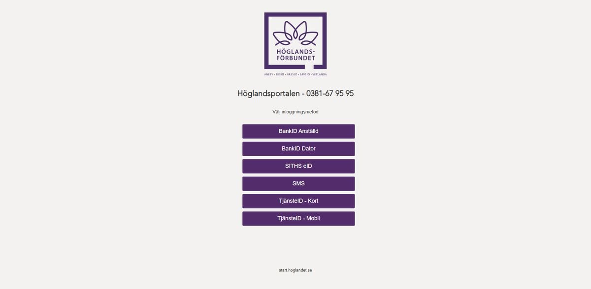Höglandsförbundet Skola24 Logo