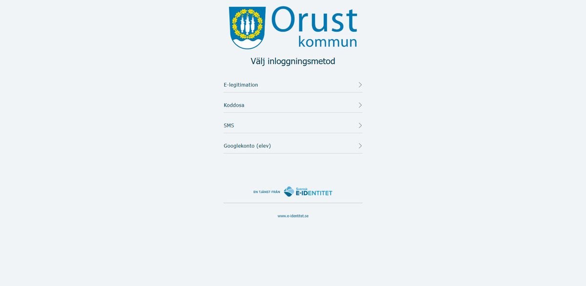 Orust Sso Skola24 Logo