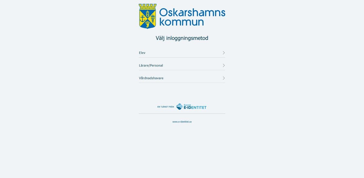 Oskarshamn Personal Skola24 Logo