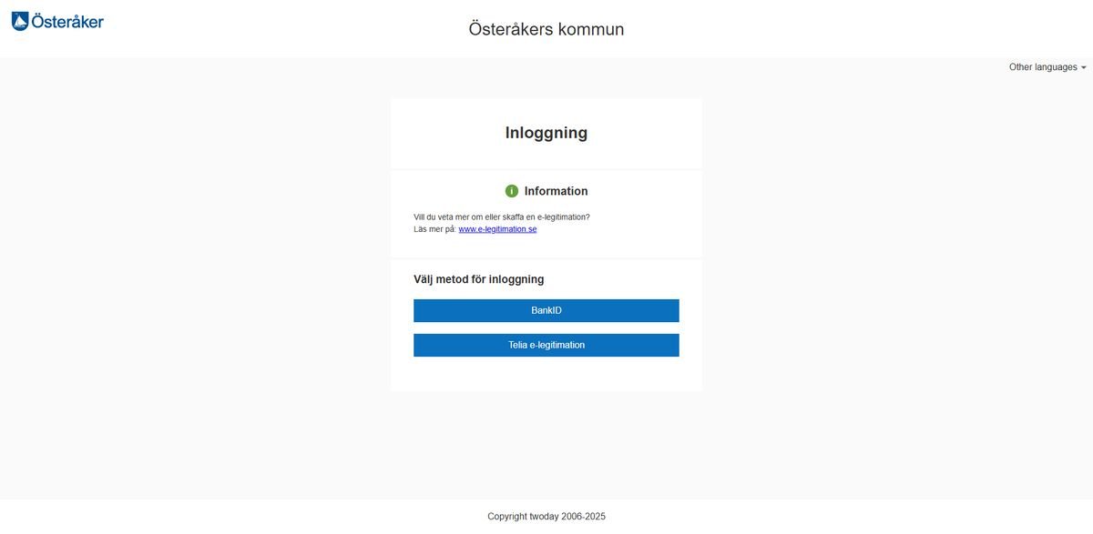 Österåker Vårdnadshavare Skola24 Logo